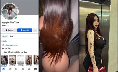 LEAK Clip sex Hotgirl Nguyễn Thu Thảo IG @nttconbuom_uu Địt nhau vú to lồn múp vs trai