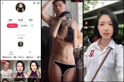 [Hot] Lại thêm 1 Hot tiktoker 51k fl lộ clip mình dây dáng chuẩn mặt xinh làm tình với anh ny cặc khủng